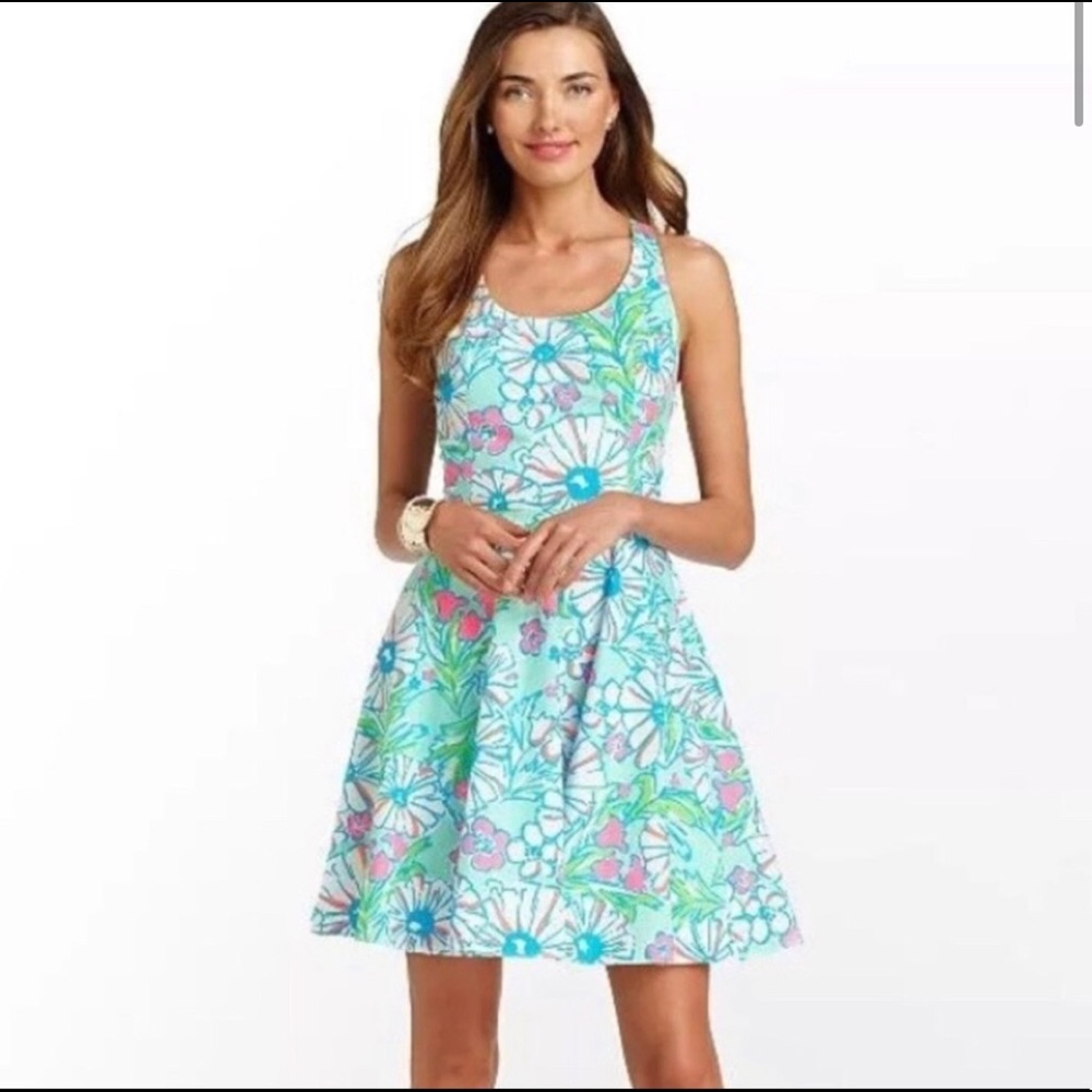 Lilly Pulitzer “Zo” Fit and Flare Sundress